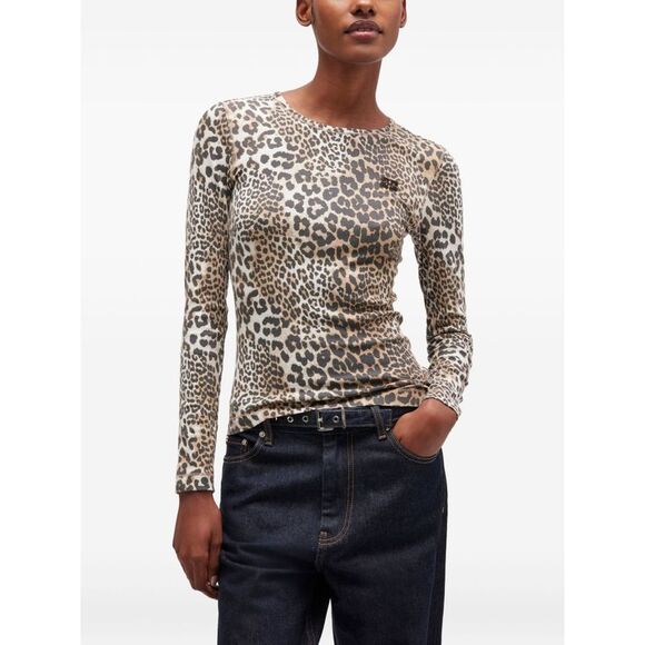 Ganni Women's Sweaters Brown - Picture 2 of 4